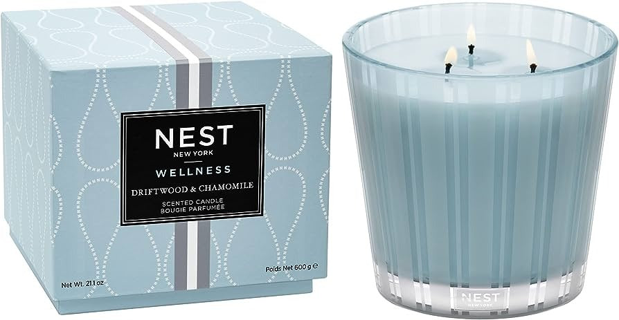 Driftwood & Chamomile 3 Wick Candle